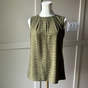 Banana Republic Sheer Sleeveless Blouse